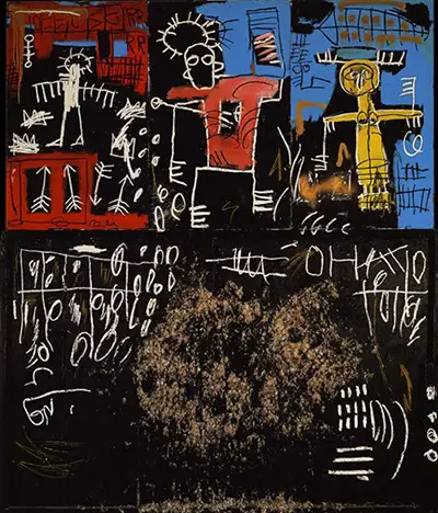 Black Tar and Feathers Jean-Michel Basquiat